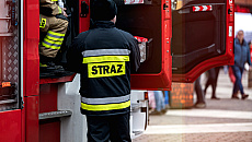 Pożar mieszkania w Iławie. Trwa akcja strażaków przy ul. Zielonej Pożar mieszkania w Iławie. Trwa akcja strażaków przy ul. Zielonej